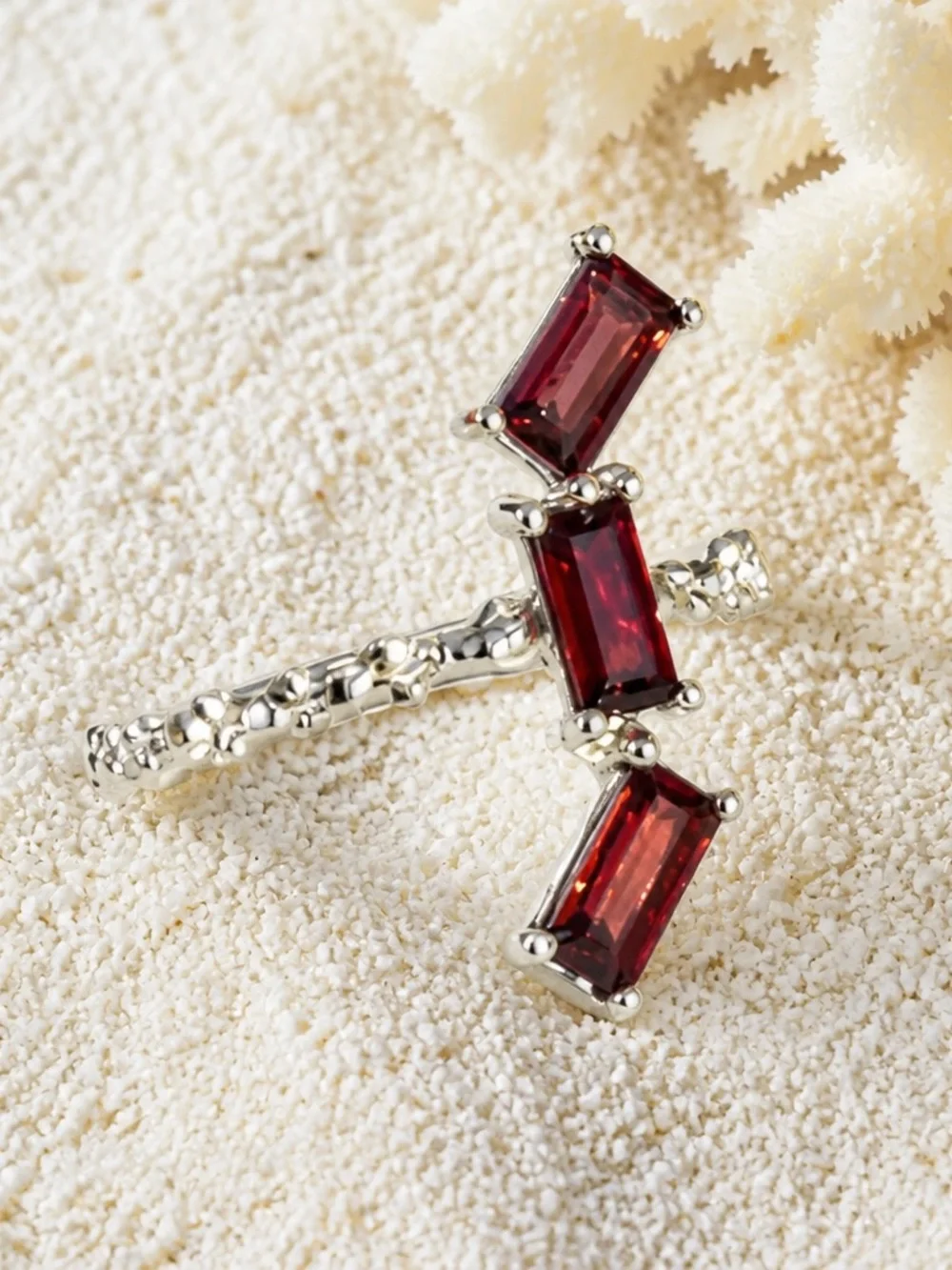 NEW!  Garnet Ring